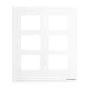 Busch-Jaeger - 2TMA220160W0009 - 41396CF-W-03 Frontplatte...