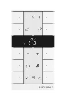 Busch-Jaeger - 2CKA006220A0889 - SBR-F-10.0.11-84 RTR, 10fach, weiß