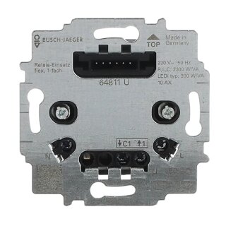 Busch-Jaeger - 2CKA006800A3041 - Relais-Einsatz flex, 1-fach