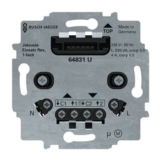Busch-Jaeger - 2CKA006400A0095 - Jalousie-Einsatz flex, 1-fach