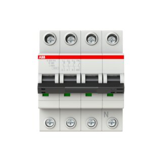 ABB - 2CDS253103R0804 - S203-C80NA Sicherungsautomat C-Char., 6kA, 80A, 3P,+NA
