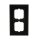 Busch-Jaeger - 2CKA001754A4323 - Abdeckrahmen 2-fach Rahmen  carat®