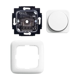Busch-Jaeger - 2CKA006512A0348 - Busch-Drehdimmer LED, Komplettset  Reflex SI