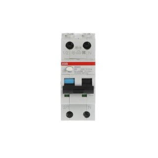 ABB - 2CSR255180R1024 - DS201A-C2/0,03 FI/LS-Schalter 6kA, 1P+N, Typ A, C 2, 30mA