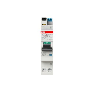 ABB - 2CSR255165R1105 - DSX301CA-B10/0,03 FI/LS-Schalter, 1 TE 6kA, 1P+N, Typ A, B10, 30mA