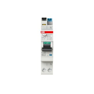 ABB - 2CSR255165R1134 - DSX301CA-C13/0,03 FI/LS-Schalter, 1 TE 6kA, 1P+N, Typ A, C13, 30mA