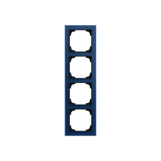 Busch-Jaeger - 2CLA897400A3958 - Abdeckrahmen 4-fach blauglas  - Busch-art linear®  Busch-art linear®