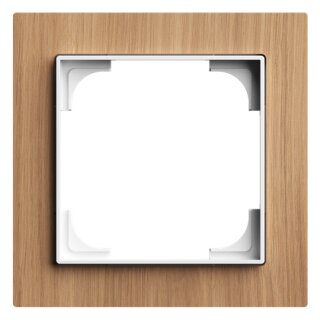 Busch-Jaeger - 2CKA001754A4887 - Abdeckrahmen 1-fach Holz Eiche  - Busch-art linear®  Busch-art linear®