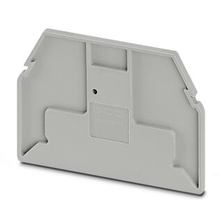 Abschlussdeckel D-RSC 5 grau 53,3 mm 37 mm Tiefe