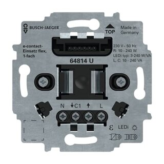 Busch-Jaeger - 2CKA006800A3047 - e-contact-Einsatz flex 230 V 230 V AC