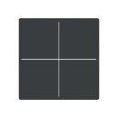 Busch-Jaeger - 2CKA006199A0066 - Abdeckung, 4-fach...