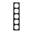 Busch-Jaeger - 2CKA001754A4881 - Abdeckrahmen 5-fach Glas...