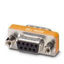 RS-232-Null-Modem-Adapter D-SUB-9 Stecker/Buchse...