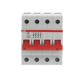 ABB - 2CDE284001R0125 - E204/125R Trennschalter 4P,125A,Schaltgriff rot