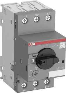 ABB - 1SAM250000R1008 - MS116-4.0 Motorschutzschalter Auslöseklasse 10A, 2.5 ... 4.0 A