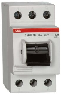 ABB - 2CCE160300R0131 - E463/3-KB Hauptschalter 3S,63A,400VAC