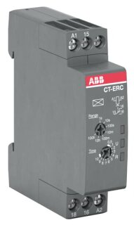 ABB - 1SVR508100R0000 - CT-ERC.12 Zeitrelais, ansprechverzögert 1We, 24-48VDC/24-240VAC
