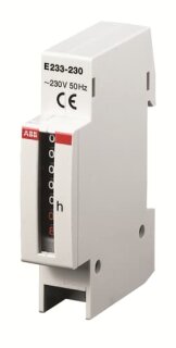 ABB - 2CDE100021R1601 - E233-240/60HZ Betriebsstundenzähler 240V,60Hz