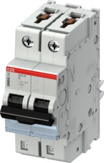 ABB - 2CCS572001R0131 - S402 M-D13 Leitungsschutzschalter D,13A,10kA,2P,steckbar