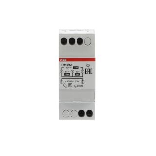 ABB - 2CSM228735R0802 - TM15/12 Klingeltransformator 15VA, 12VAC