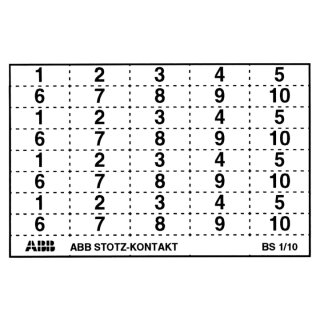 ABB - GHS2001946R0001 - BS Beschriftungsschild