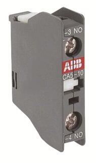 ABB - 1SBN010010W1010 - CA5-10 Hilfskontaktblock 1-polig, 1S frontseitige Montage (VE=60)