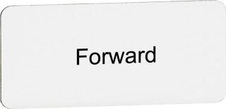 ABB - 1SFA611930R1152 - MA6-1152 Texteinlage "Forward" für Schalter mit 1 Schaltstellung