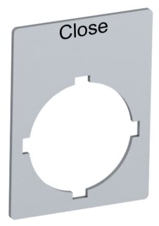 ABB - SK615552-13 - Textschild "Close" für Schalter mit 1 Schaltstellung