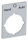 ABB - SK615550-80 - Textschild Hand O Auto...
