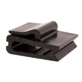ABB - 7TAG009900R0005 - TC402 Kabelkantenhalter U-Typ, Witterungs beständig, schwarz