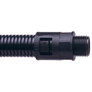 ABB - 7TCA296000R0154 - Adaptalok Verschraubung Typ A Außengewinde IP66 PG9 schwarz Polyamid