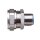 ABB - 7TCA296020R0174 - Adaptaflex Verschraubung Typ M Außengewinde IP65 NPT75 Messing vernickelt
