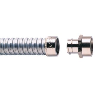 ABB - 7TCA296020R0203 - Adaptaflex Verschraubung Typ F Innengewinde IP54 M25 Messing vernickelt