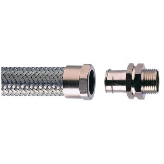 ABB - 7TCA296040R0141 - Adaptaflex Verschraubung Typ B drehbares Außengewinde IP54 M25 Messing vernickelt