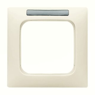 Busch-Jaeger - 2CKA001754A4093 - Abdeckrahmen mit Sichtfenster 1-fach weiß - Busch-Duro 2000® SI Linear