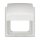 Busch-Jaeger - 2CKA001719A0225 - Abdeckrahmen mit Klappdeckel 1-fach alpinweiß  - Busch-balance® SI