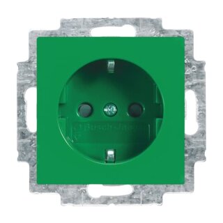 Busch-Jaeger - 2CKA002013A5386 - SCHUKO® Steckdosen-Einsatz mit erh. Berührungsschutz  Busch-balance® SI