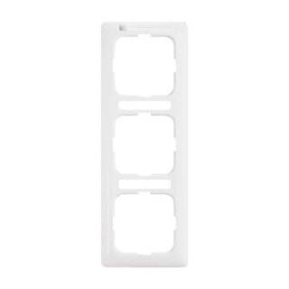 Busch-Jaeger - 2CKA001754A4061 - Abdeckrahmen mit Sichtfenster, senkrecht 3-fach alpinweiß - Reflex SI Linear