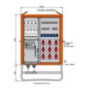 WALTHER - WV0526CR1 - WV0526CR1 Verteilerschrank alls