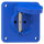 PCE - 105-8BC - 105-8bc Schutzkontakt-Anbausteckdose 75x
