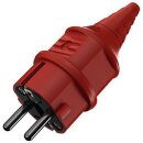 MENNEKES - 10839 - 10839 Stecker SCHUKO rot 16A2p+E 230V