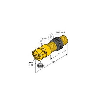 TURCK - 13421 - 13421 NI15-P30SR-FZ3X2