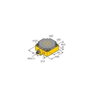 TURCK - 1623805 - 1623805 NI75U-CP80-AP6X2-H1141