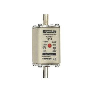 LINDNER - R201863 - NH00GG50V125 NH00 125A SICHERUNGSEINSATZ