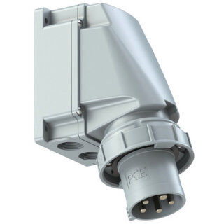 PCE - 535-1 - 535-1 CEE-Wandgerätestecker 63A 5p 1h IP
