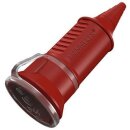 MENNEKES - 10844 - 10844 Kupplung SCHUKO rot 16A2p-E 230V