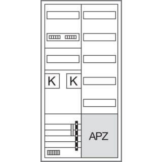 HAGER - ZB32SET25LK - ZB32SET25LK KS 2ZP,BKE-I,APZ,VT5,2feldig