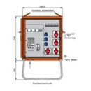 WALTHER - WV0316CR1 - WV0316CR1 Verteilerschrank 55kVA alls