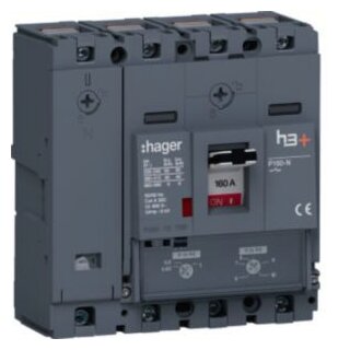 HAGER - HNS161DC - HNS161DC Leistungsschalter P160 160A40kA