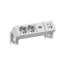 BACHMANN - 9023201 - 902.3201 DESK2 white 2xSchuko1xUSB...